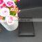 black faux leather business card holder magnetic