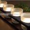 Home decoration fashion frosted glass tealight candle holder