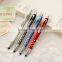 fashion Color 2 in 1 ball pen stylus touch pen ,plastic ball pen,promotional pen