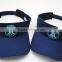custom 100% cotton sun visor hats