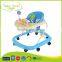 BW-28B easy folding beautiful baby walker seat pad cheap baby walker with 8 swivel wheels