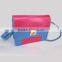 Beautiful Double Color PU Leather Messenger Shoulder Bag