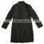 New modal fashion design wholesale lady jacket plus size long black thick woven winter women's coat