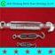 2015 High quality galvanized U.S. type hook and eye type heavy duty turnbuckles