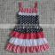 factory wholesale girl cotton 4th of July boutique outfits