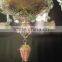 Pink / white Flower Chandelier Lamp