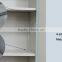 Gray modern knock down steel clothes cupboard design