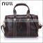 expandable brown italian leather weekender duffle travel bag