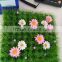 popular sale artificial green grass mat synthetic Grass with flowers with high quality