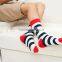 supplier custom colorful polka dots men's tube crew socks wholesale middle calf happy sock
