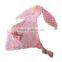 2016 New Arrive 100% Polyester and Cotton Baby Girl Lovey Baby Rabbit Security Blanket