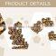 Fashion wholesale rosary custom chunky beads statement collar necklace