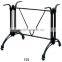 black cast iron table base F23