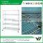 2015 hot sell NSF 150KGS 72x24 inch 6 layer chrome hospital heavy duty wire shelving rack with wheels (YB-WS020)