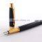 Golden color metal keychain with ring and pen,cigarette holder in box for gift