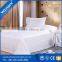 Hotel Luxury Embroidery Cotton Polyester Bed Sheet Manufacturer