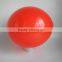 egg shaped red inflatable ball for advertising, custom made air ball as giveaway