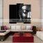 Black and White buddha head giclee prints for bedroom