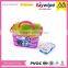 Promotional round shape compressed mini magic towel