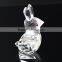 Animal theme crystal showpieces crystal rabbit in sale
