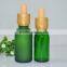 empty vodka glass bottle/30 ml bottle droper black/glass bottle 30ml