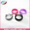 5.5mm Pink Silicone Womens Wedding Band Ring