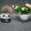 Hot Sale Cute Hat With Raccoon Fur Keychain for Smartphone/hand Bag/car