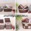 Beautiful hand-woven Shelf Baskets