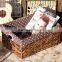 7 hand woven - pastoral style - straw - Storage Basket - Storage Basket - sundry basket - woven baskets