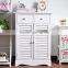 furniture high gloss shoes rack with drawer