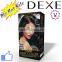 Dexe hot selling herbal extracts yellow hair color cream