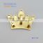 fasional zinc alloy crown label new style metel accessories for bags