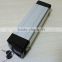 High quality 36v 10ah lifepo4 battery pack silver shell 36v lifepo4 batteries for e-motorcycle/electric bike