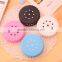 Beautiful Biscuit Shape Contact Lens Cases, Anti- bacteria Contact Lens Case Travel Kit