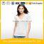 custom fashion short sleeve tee shirt for women /summer cotton t shirt