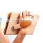 Multi function high quality leather case for ipad, leather case with hand claps