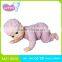New !Own design High Quality PVC Voice Control Crawl Sit Walk Newborn Baby Funny Doll