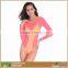 Women Summer Beach Thin Slimming Spandex Nylon Tankini Swimwear Two Color