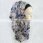 Wholesale Printed Cotton Jersey Shawl Hijab Hot Floral Islamic Muslim Hijab Scarf