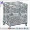 warehouse storage cage mesh box wire cage solid stillages factory supplier