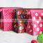 Horizontal version of the square makeup Bags cosmetic bag