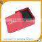 custom logo red paper jewelry box