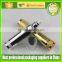 30ml 50ml 100ml makeup airless pump lotion bottle for skin cream with gold pump cap