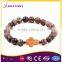 24 Hour Online Service Handmade Leopard Skin Jasper Custom Bead Bracelet