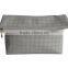 foldable cosmetic bag for women made in perforated PU leather