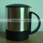 steel mug with lid 220ml double wall stainless steel coffee mug