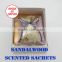 Kikuya Scented Sachet, sandalwood sachet, drawer sachets, luxury scented sachets with fragrant wood