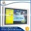 Advertising Waterproof LED Aluminum Outdoor Standing Light Box With Temper Glass