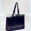 gravure ink china pp woven shopping bag use 2 color for packing with bottom and zipper