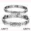 Fashion jewelry stainless steel charm bracelet bangle, new stainless steel mens bangle bracelet